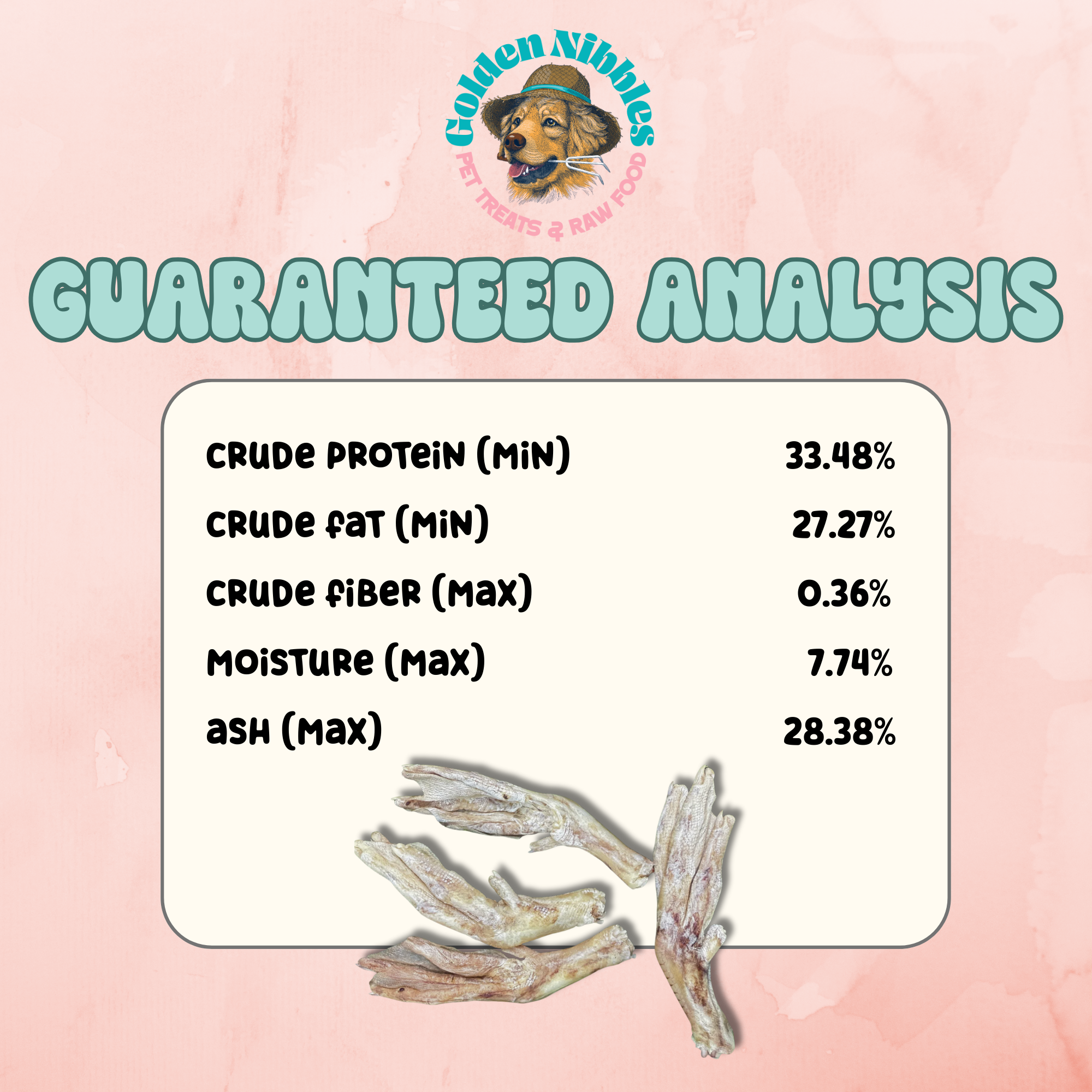 Duck Feet - Freeze-Dried Treat/Chew for Dogs