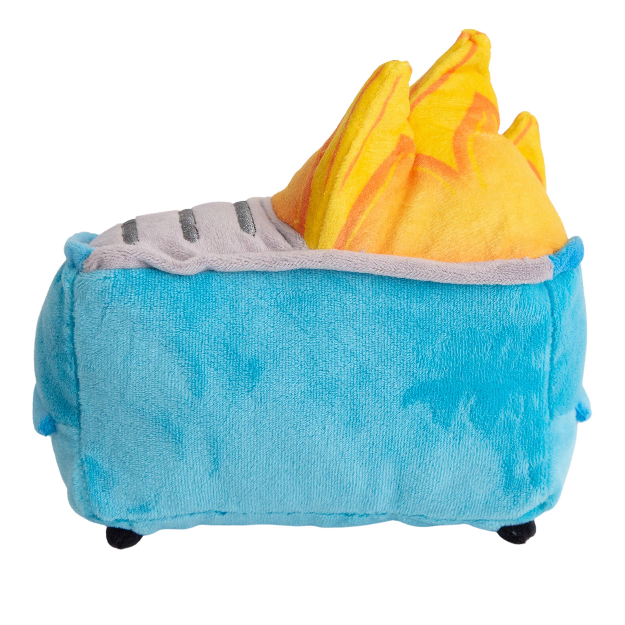 SnugArooz Dumpster Fire Plush Dog Toy 6.5"