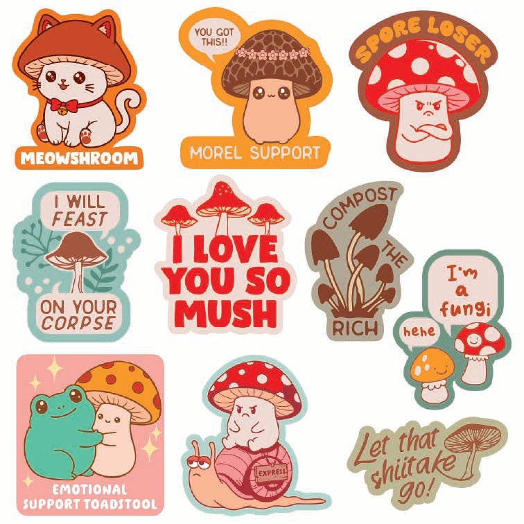 Mushroom Stickers