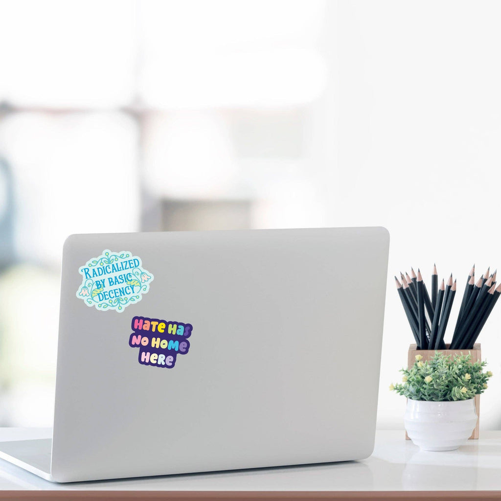 No Hate Stickers