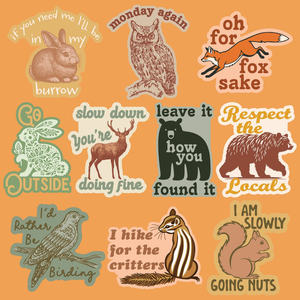 Woodland Stickers