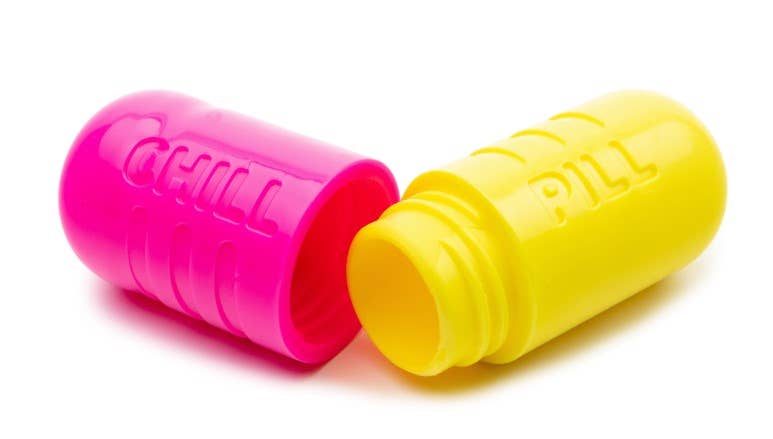 FuzzYard Chill Pill Dog Chew Toy