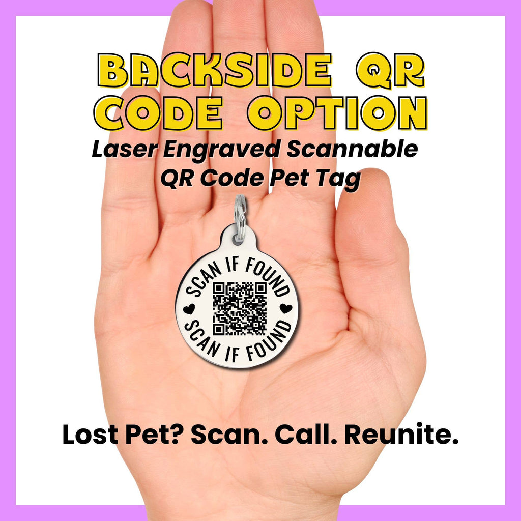 Enamel Pet Charm or Digital ID  - Resident Crackhead *Yellow