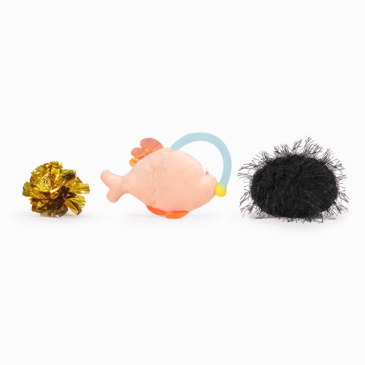 HugSmart Pet - Ocean Pals  | Anglerfish&Sea Urchin - Cat Toy