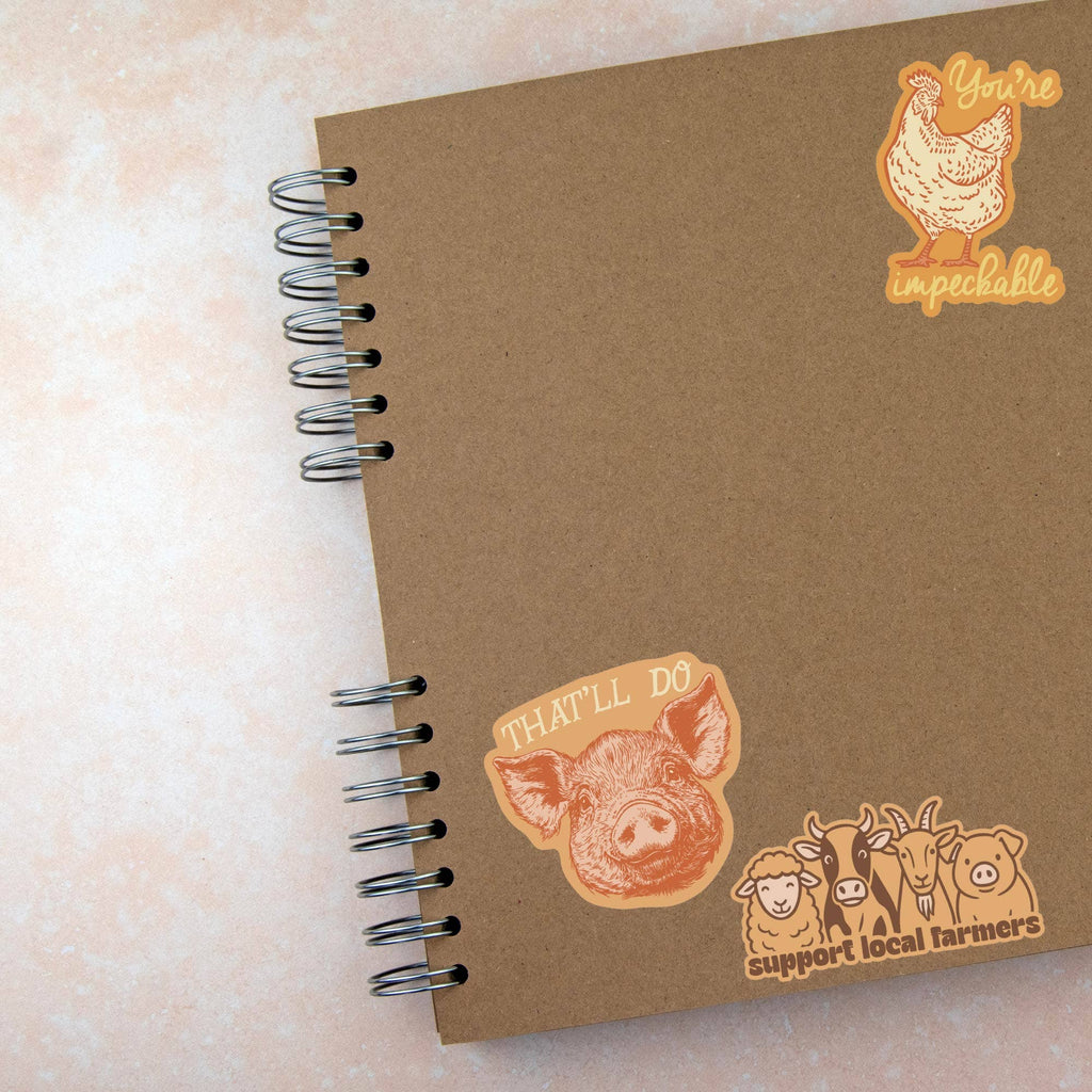 Farm Animal Stickers