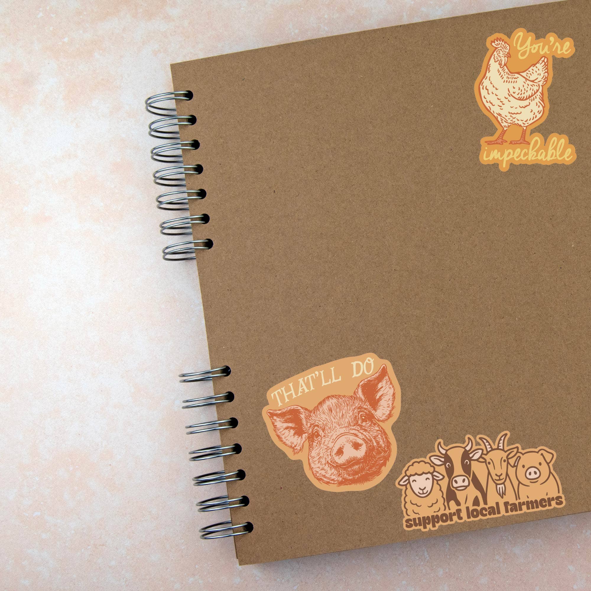 Farm Animal Stickers