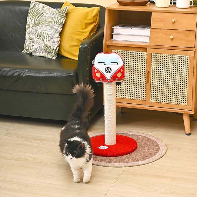 Hugsmart X Volkswagen  |  Camper Van Cat Scratching Post