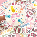 Adopt Don't Shop Die Cut Sticker