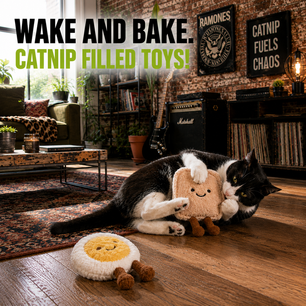Smokey's Stash Catnip Filled Breakfast Toys!
