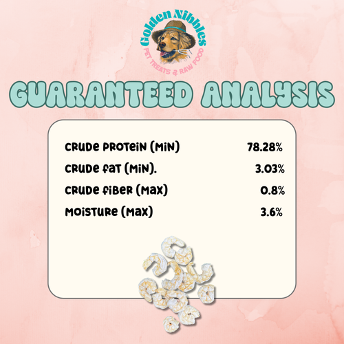 Baby Shrimp - Freeze Dried Treats for Dogs & Cats