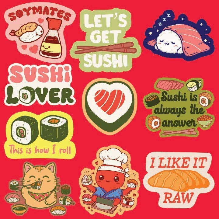 Sushi Stickers
