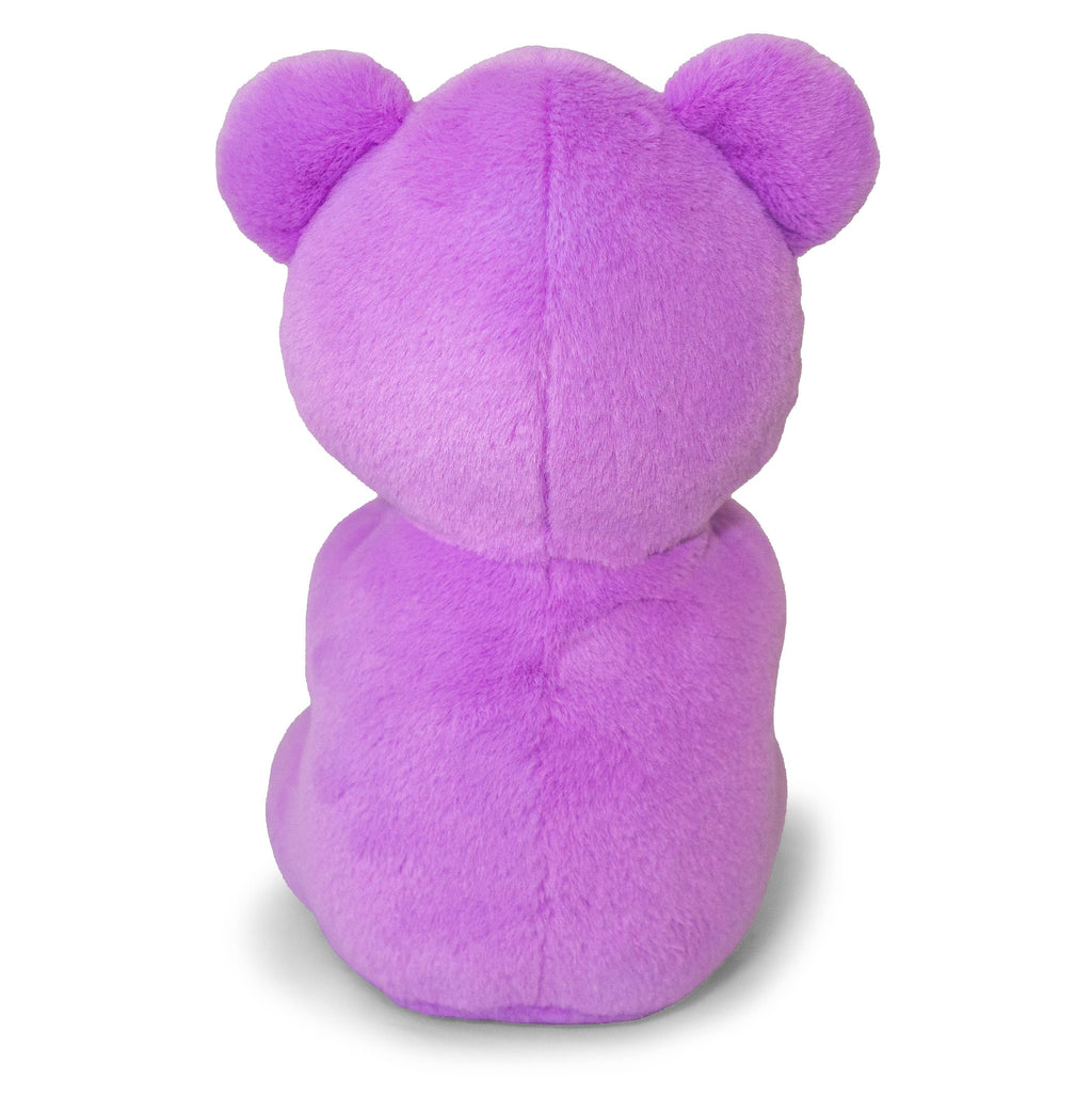 ThoozyPet Gummy Bear Plush Dog Toy Purple 10"