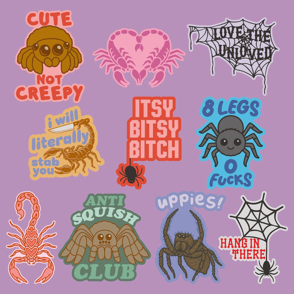 Creepy Crawlies Stickers