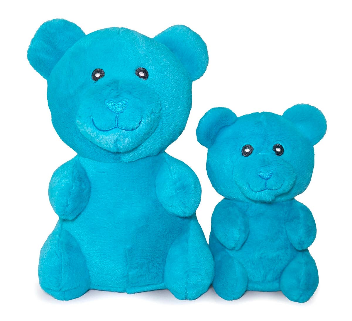 ThoozyPet Gummy Bear Plush Dog Toy Blue 10"