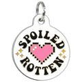 Cute Pet Tag & Dog Collar Charm - Spoiled Rotten 