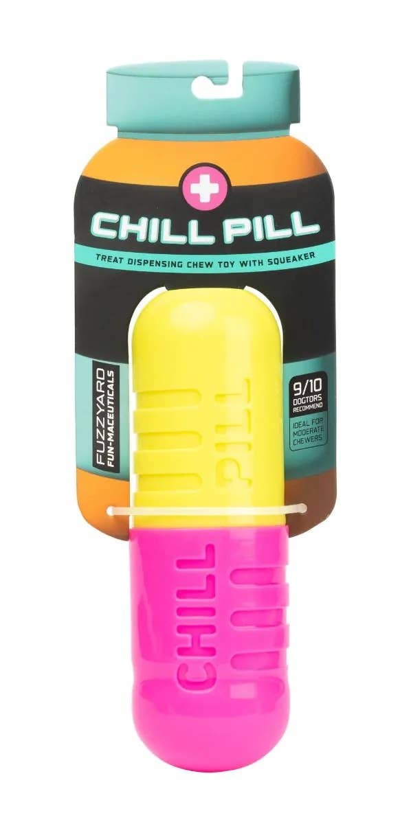 FuzzYard Chill Pill Dog Chew Toy