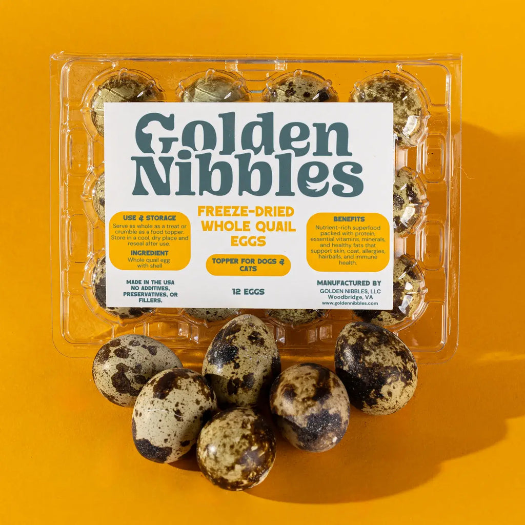 Quail Eggs - Dozen Freeze Dried - Dogs & Cat