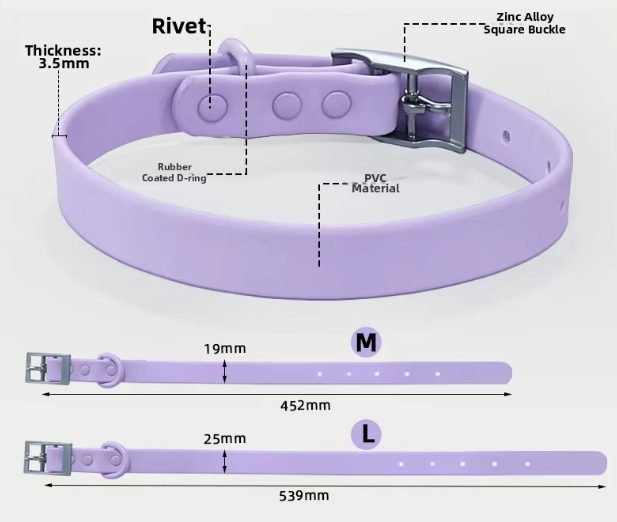 Personalized Waterproof Dog Collar