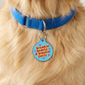 Funny Dog Charm & Pet ID Tag - Breakin Hearts, Blastin Farts - Bandithaus