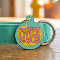 Funny Dog Charm & Pet ID Tag - Friendly Little F*cker - Bandithaus