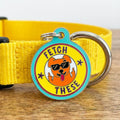 Funny Dog Charm & Pet ID Tag Accessory  - Fetch These - Bandithaus