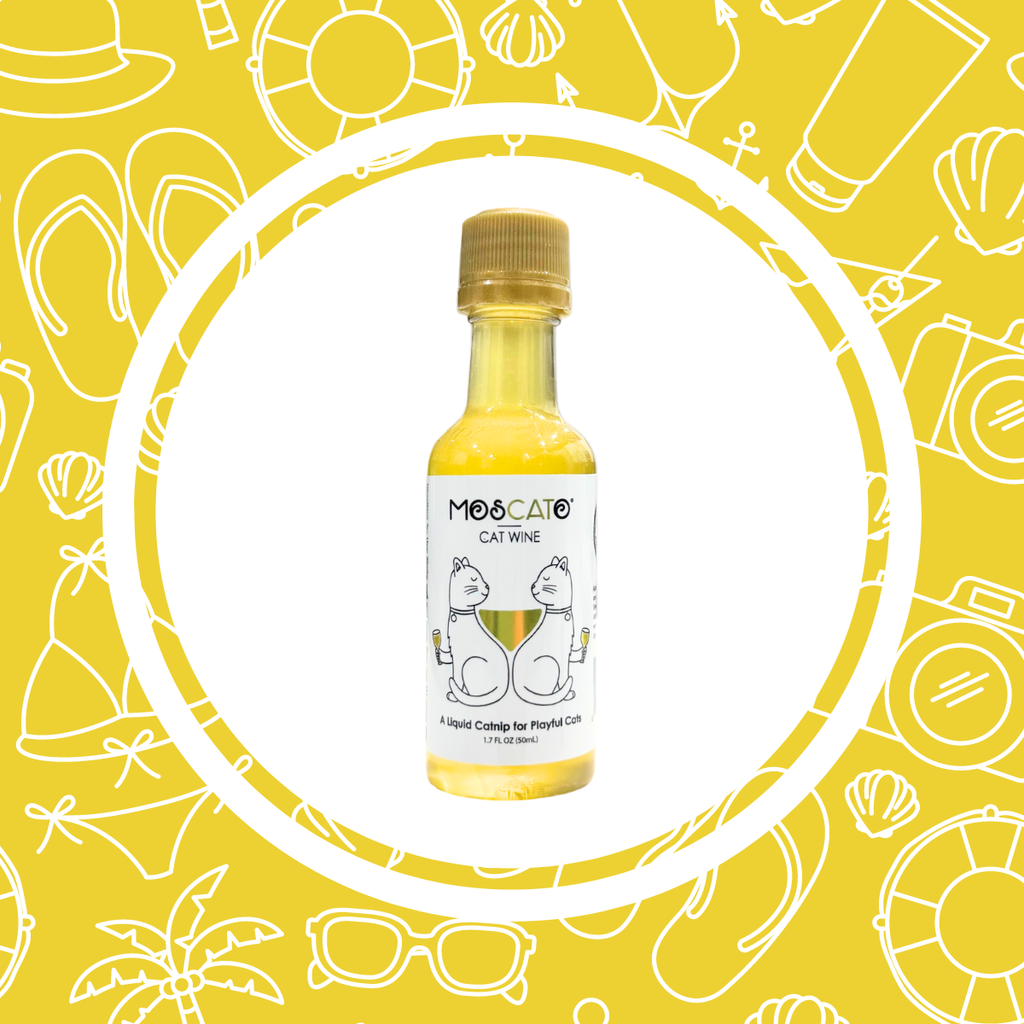 PetWineShop Cat Wine MosCATo Liquid Catnip For Cats