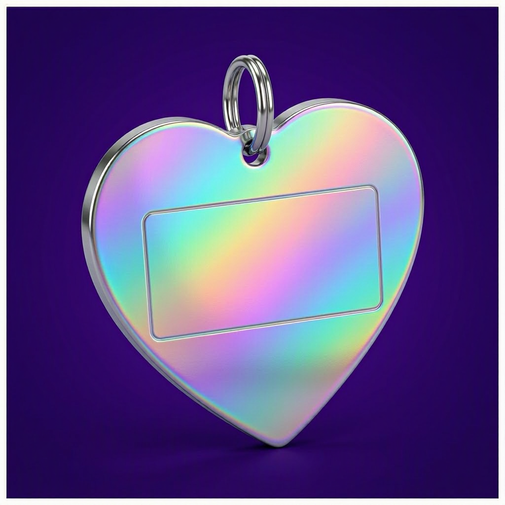 Holographic Pet ID Tag