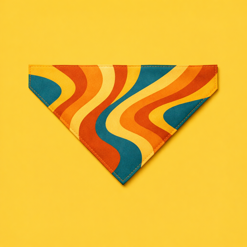 Groovy Patterned Bandana